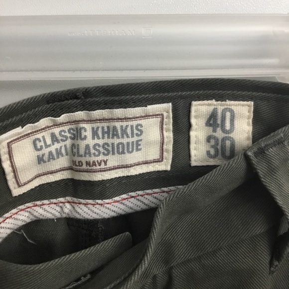 Old Navy Classic Khakis Pants - Picture 3 of 5